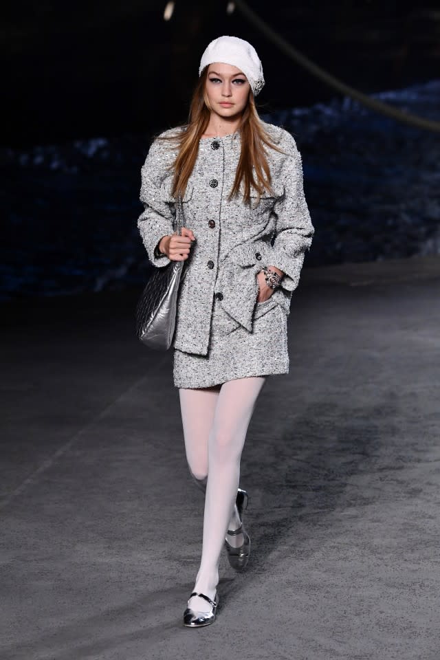 A model walks the runway during Chanel Cruise 2017/2018 Collection at  News Photo - Getty Images