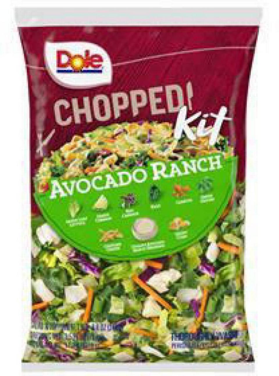 Dole Avocado Ranch Chopped Salad Kit