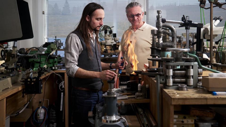 Dominique Renaud and Julien Tixier