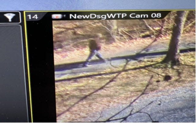 The National Park Service release this snapshot from a surveillance camera of a suspect in March 6 and 10 assaults on women in the area of the C&O Canal towpath in the area of Point of Rocks in southern Frederick County, Md.