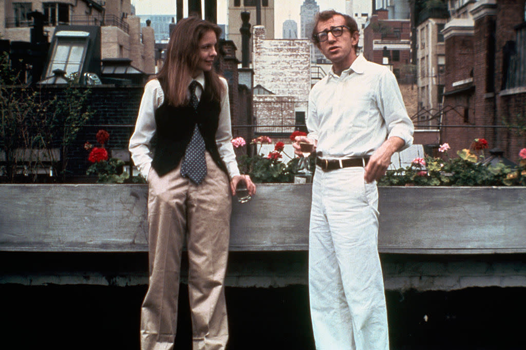 Diane Keaton starred alongside Woody Allen in 1977’s “Annie Hall.” (Photo: Getty Images)