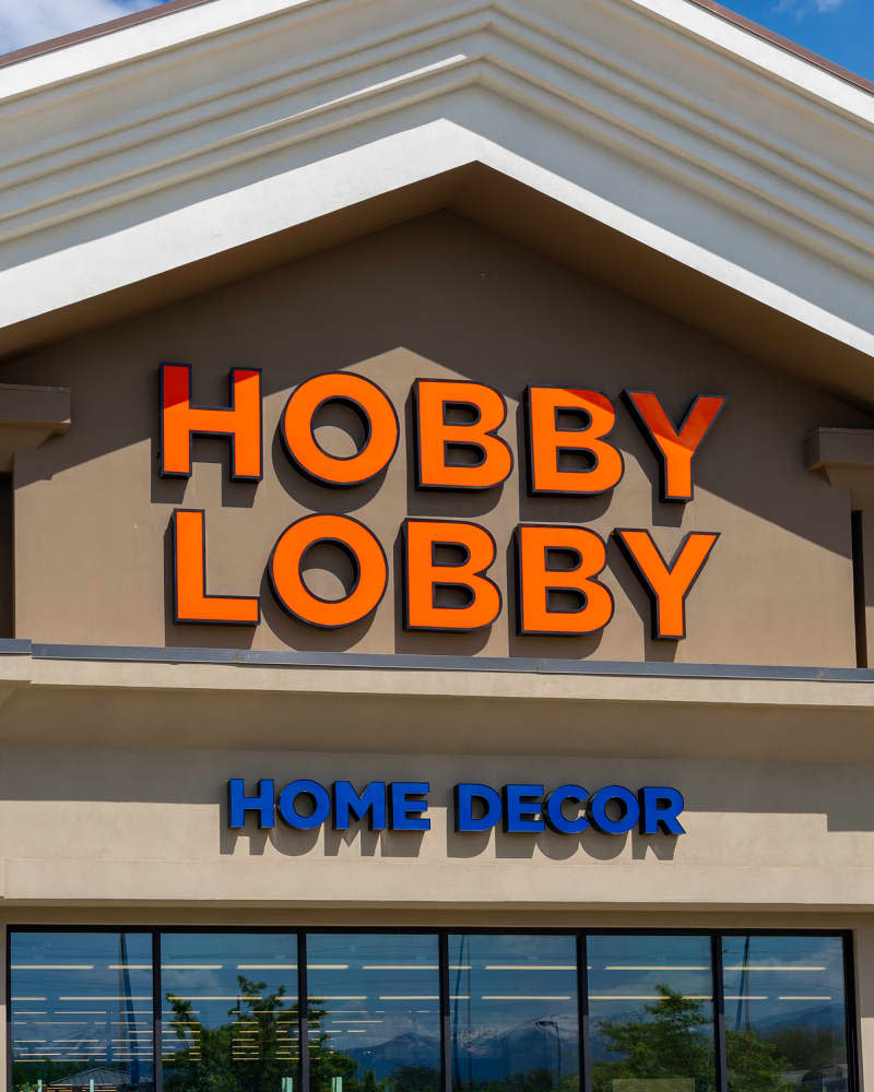 Hobby Lobby Stores is an American retail company that owns a chain of arts and crafts stores.