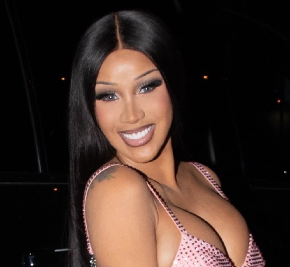  Cardi B at the Hollywood Cares Foundation dinner in Los Angeles March 2024. 