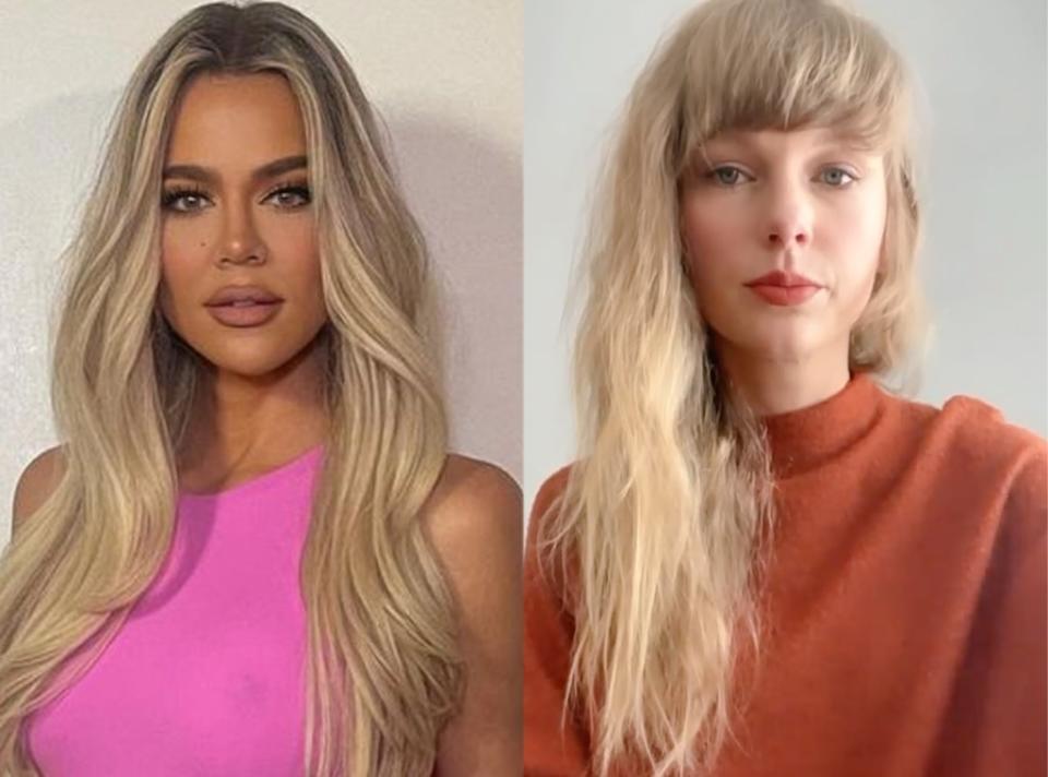 Khloe Kardashian, Taylor Swift, Instagram