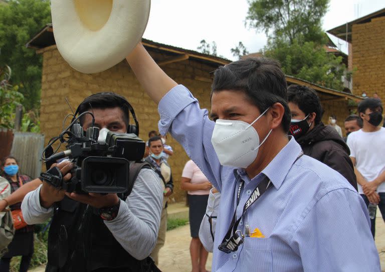 Pedro Castillo, el candidato a presidente de Perú Libre