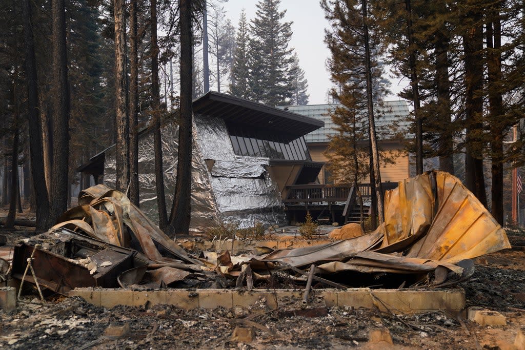 Wildfires-Aluminum Wrapped Homes (Copyright 2021 The Associated Press. All rights reserved.)