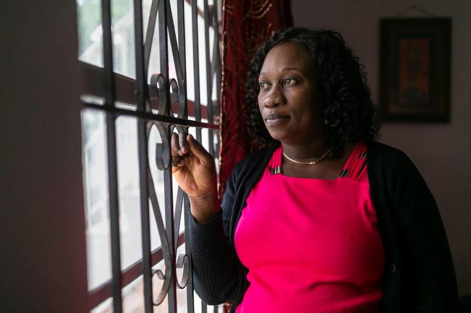Kerlyne Paraison, a Haitian TPS holder, is photographed at her home in Miami’s Little River neighborhood on Tuesday, June 15, 2021.