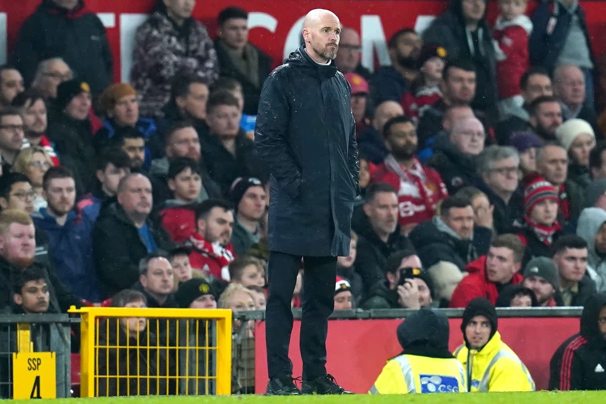 Erik ten Hag’s side return to winning ways (Nick Potts/PA) (PA Wire)