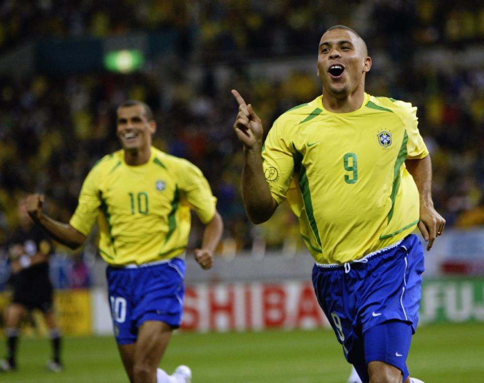 Ronaldo and Rivaldo were at the heart of Brazil’s World Cup glory (Getty Images)