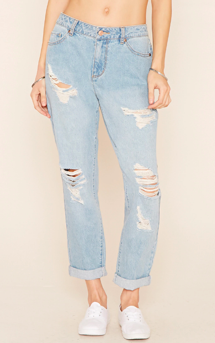 Trends that are here to stay - ripped jeans