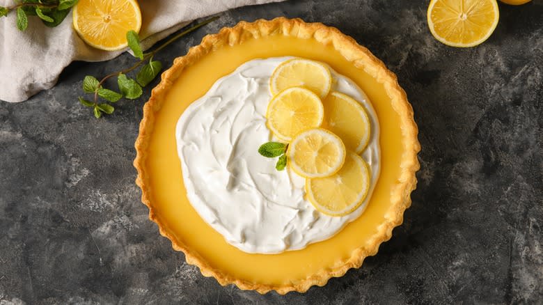 lemon tart