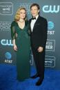 <p>Los protagonistas de ‘True Blood’ y matrimonio en la vida real Anna Paquin y Stephen Moyer también fueron una de las parejas de la gala. (Foto: Jean Baptiste Lacroix / AFP / Getty Images). </p>