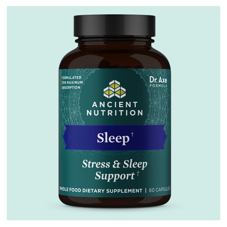 Ancient Nutrition Stress & Sleep Support Capsules