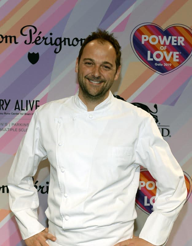 Daniel Humm en un acto