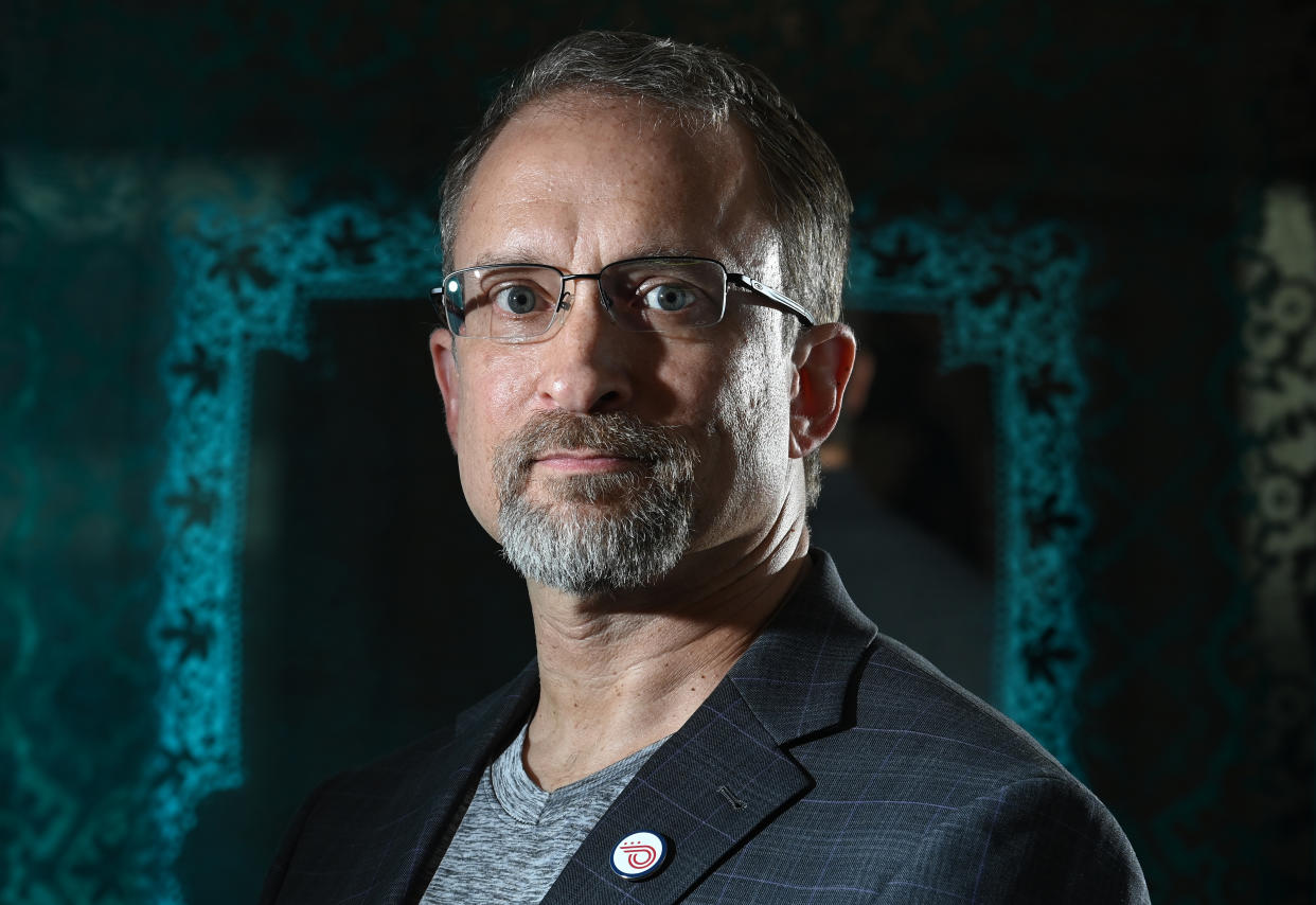 WASHINGTON, DC - AUGUST 22: Peiter Zatko, who is also known as Mudge poses for a portrait on Monday August 22, 2022 in Washington, DC. He has worked for Google and Twitter. (Photo by Matt McClain/The Washington Post via Getty Images)