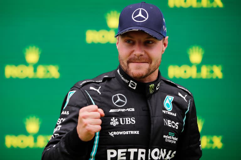 Valtteri Bottas de Finlandia y Mercedes GP, uno de los protagonistas de otra carrera que promete. (Foto de Umit Bektas - Pool / Getty Images)