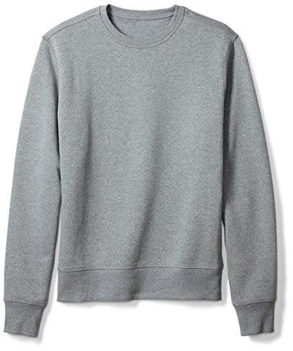 Long-Sleeve Crewneck Fleece Sweatshirt