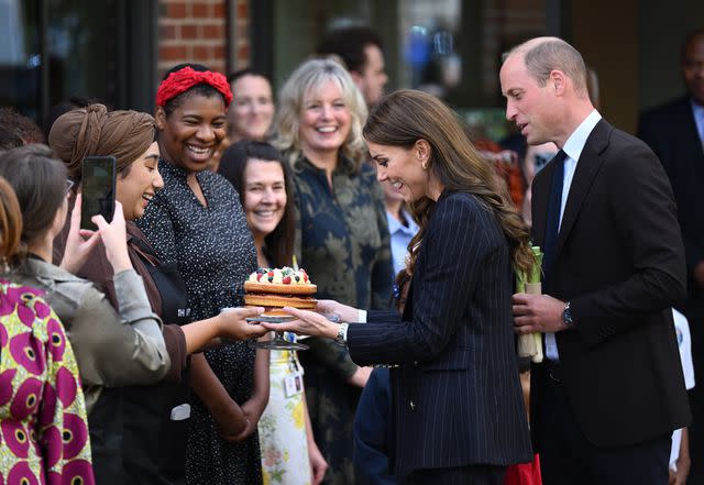 <p>Karwai Tang/WireImage</p> Princess Kate and Prince William in Cardiff in early October as they marked Black History Month