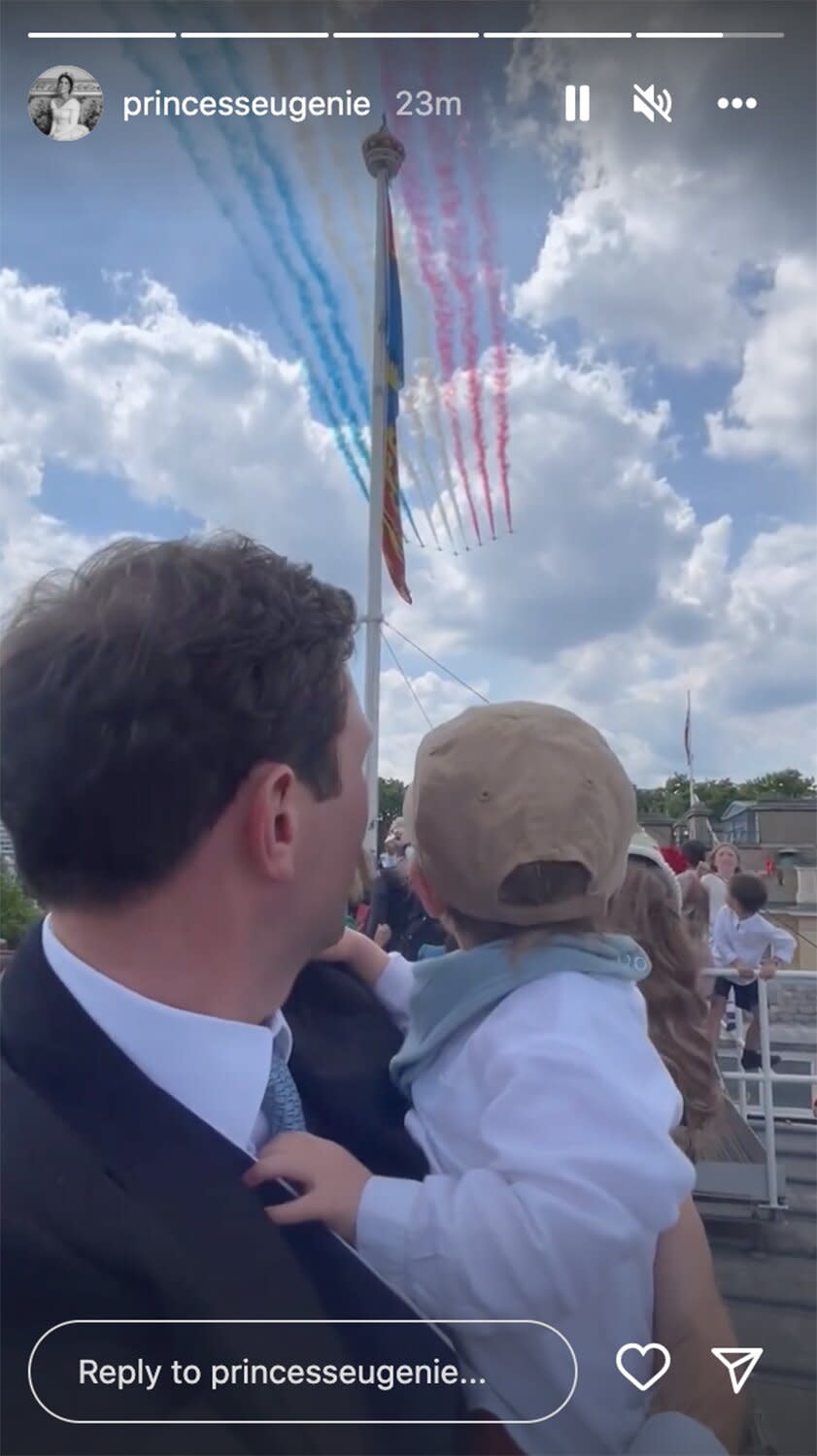 Princess Eugenie Shares Photos from Trooping the Colour on Instagram