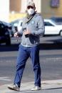 <p>Jon Hamm makes a quick grocery run in Los Angeles on Monday.</p>