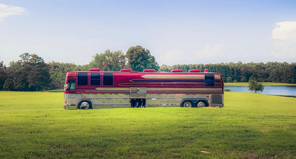 Old Red was the touring bus for the Tedeschi Trucks Band, fronted by Norwell’s Susan Tedeschi and her husband, Derek Trucks.