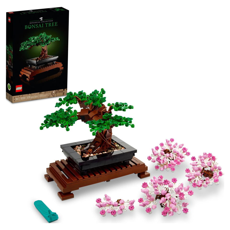 <p><a href="https://go.redirectingat.com?id=74968X1596630&url=https%3A%2F%2Fwww.walmart.com%2Fip%2FLEGO-Icons-Bonsai-Tree-Building-Set-10281-Featuring-Cherry-Blossom-Flowers-DIY-Plant-Model-Adults-Creative-Gift-Home-D-cor-Office-Art-Botanical-Colle%2F417378032&sref=https%3A%2F%2Fwww.countryliving.com%2Fshopping%2Fgifts%2Fg45825328%2Fgoogle-gift-guide-under-50-2023%2F" rel="nofollow noopener" target="_blank" data-ylk="slk:Shop Now;elm:context_link;itc:0;sec:content-canvas" class="link ">Shop Now</a></p><p>Icons Bonsai Tree Home Décor Set</p><p>walmart.com</p><p>$40.00</p>