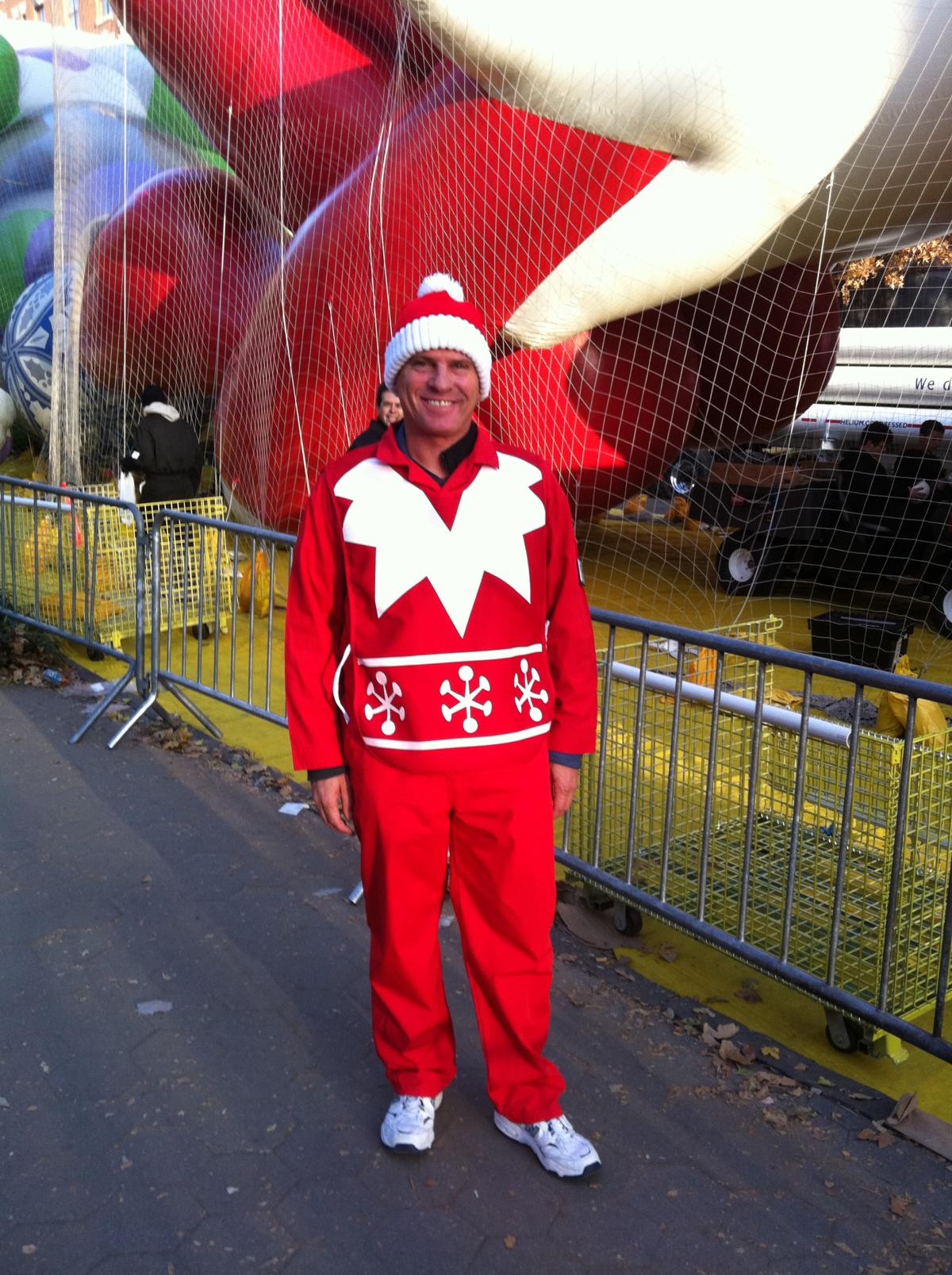 I'm a balloon handler in the Macy's Thanksgiving Day Parade