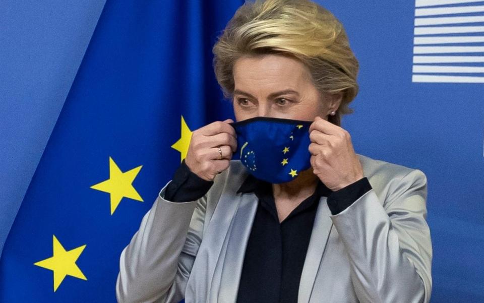 Ursula von der Leyen has suffered the worst week of her commission presidency. - PA