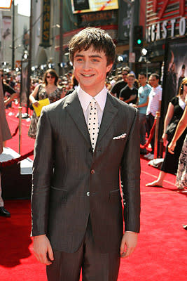 Daniel Radcliffe at the Hollywood premiere of Warner Brothers' Harry Potter and the Order of the Phoenix