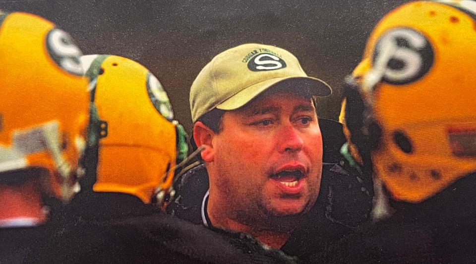 Longtime Kansas high school football coaching giant Ken Stonebraker will be inducted this December in the Kansas Football Coaches Association Hall of Fame.