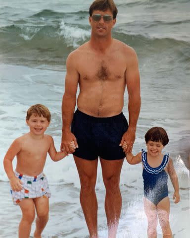 Ali Krieger and her dad