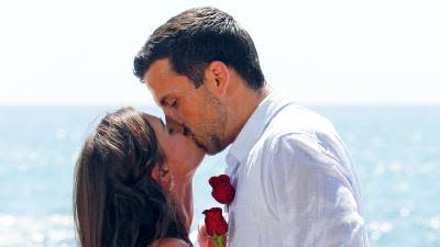 Jade Roper and Tanner Tolbert Kissing on Bachelor in Paradise A Guide to Every Bachelor Show and When They Will Likely Air