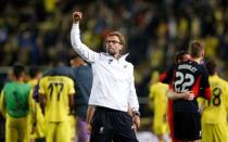 Football Soccer - Villarreal v Liverpool - UEFA Europa League Semi Final First Leg - El Madrigal Stadium, Villarreal, Spain - 28/4/16 Liverpool manager Juergen Klopp at the end of the match Reuters / Albert Gea Livepic