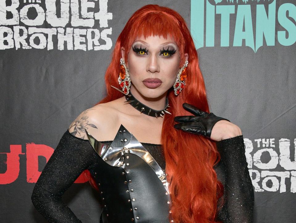 Jade Jolie attends the Los Angeles premiere of "The Boulet Brothers' Dragula: Titans" at The Montalban on October 24, 2022