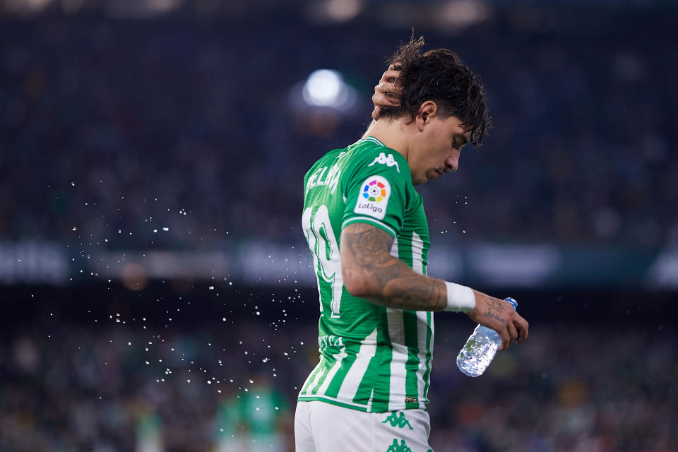 Héctor Bellerín no ha logrado consolidarse como un elemento indispensable en los juegos del Real Betis (Foto: Fran Santiago/Getty Images)