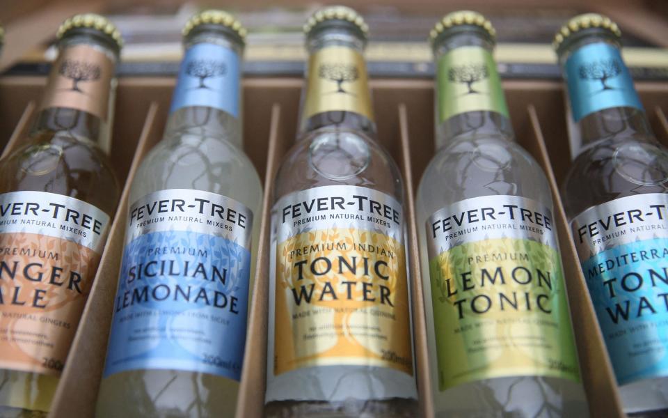 fever tree tonic soda water