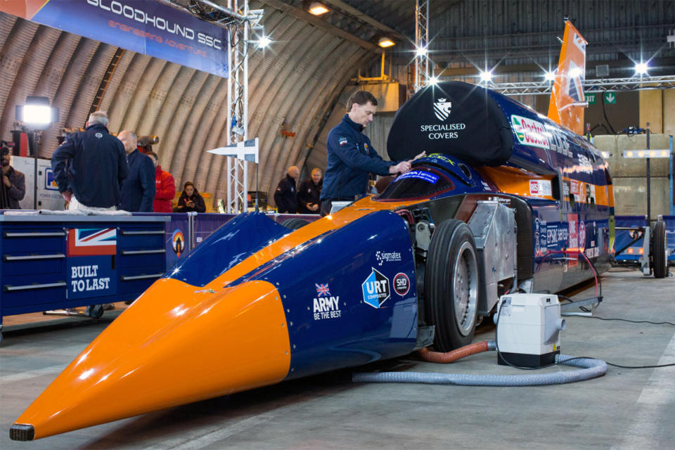 Project Bloodhound, which is the quest to develop a supersonic vehicle that