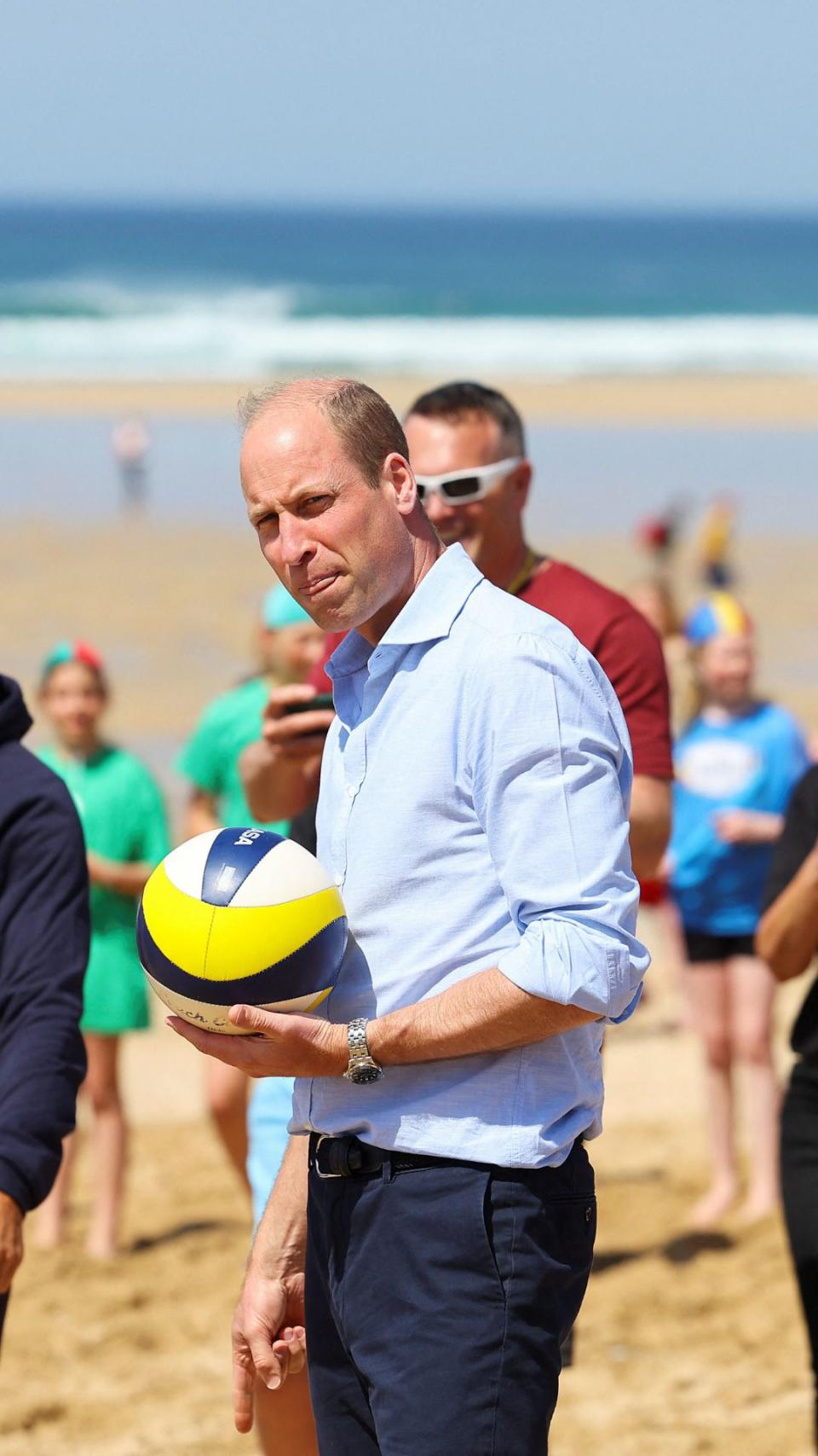 Prince William visits Cornwall