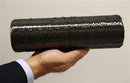 Seized carbon fiber is displayed at the Export Enforcement Coordination Center in northern Virginia November 21, 2013. REUTERS/Kevin Lamarque