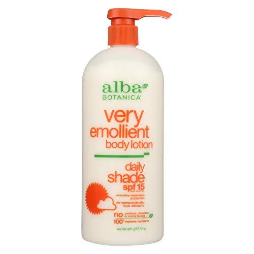 Very Emollient Natural Body Lotion SPF 15