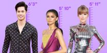 <p>It's hard to tell how tall (or <a rel="nofollow noopener" href="https://www.seventeen.com/celebrity/g20978869/short-celebrities/" target="_blank" data-ylk="slk:short;elm:context_link;itc:0;sec:content-canvas" class="link ">short</a>) your fave celebs are IRL when you're looking at red carpet pics online or watching them on the big screen. In case you were wondering, here are all the stars you didn't know were super tall. But remember, height is just a number!</p>