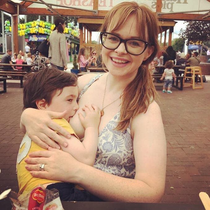 Mummy blogger and breastfeeding advocate Riona O’Connor has found a following online thanks to her no-nonsense approach to parenthood. Photo: Facebook/mrsrionaoconnor/