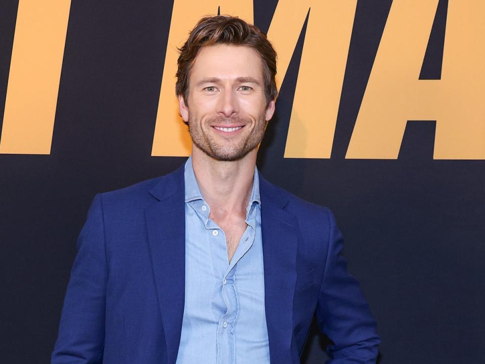 The internet seems to be currently obsessed with comparing famous men, including Glen Powell, to anthropomorphic vermin (Getty Images for Netflix)