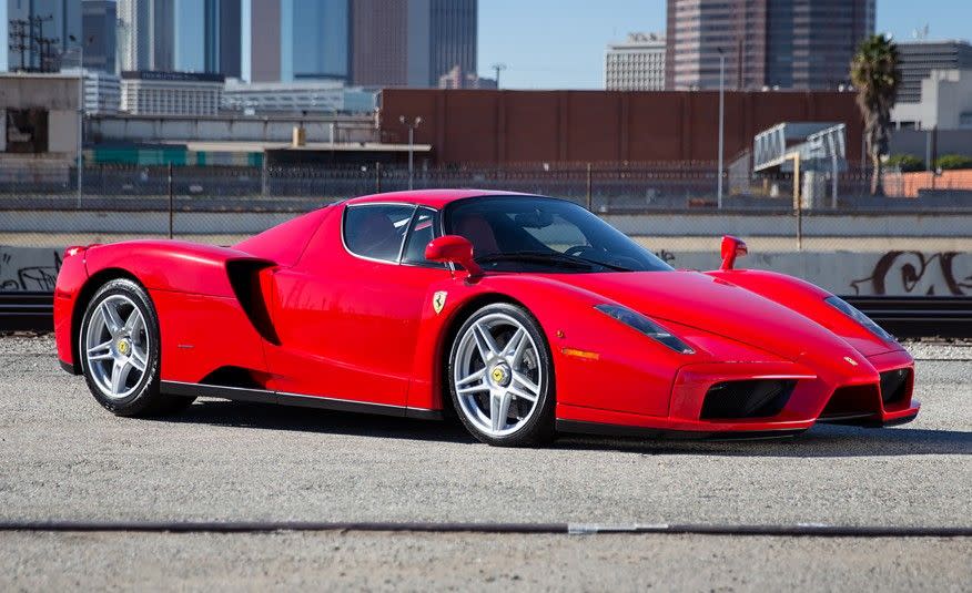 <p>Of course, the Enzo, named after the company's founder, is still worthy of being on this list. It is a mid-engine V-12 Ferrari, after all. It was also the first of Ferrari's top-level flagships to use a paddle-shift F1-style automatic transmission rather than a gated manual. </p>