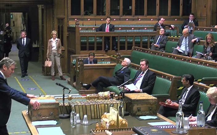 &nbsp;Sir Keir Starmer responds after Prime Minister Boris Johnson&nbsp; - House of Commons