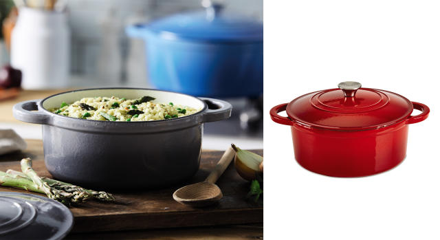 The new Aldi cast iron cookware looks just like Le Creuset