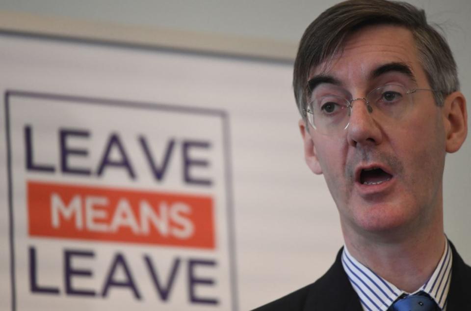 No deal: Jacob Rees-Mogg (PA)