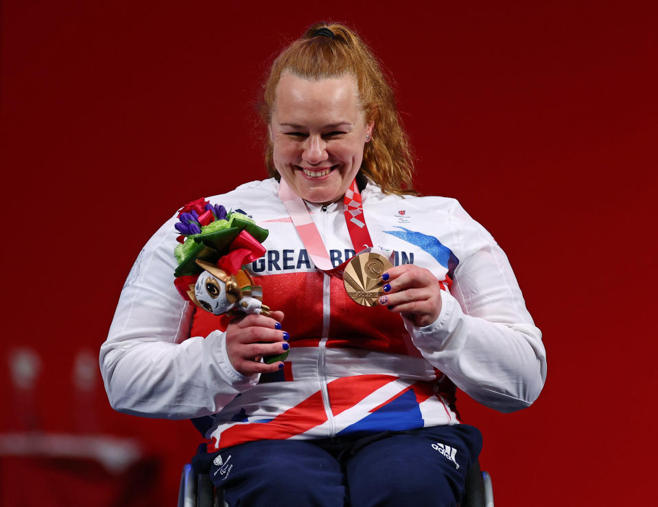 Sugden claimed bronze in powerlifting at Tokyo 2020 having previously represented ParalympicsGB in wheelchair basketball