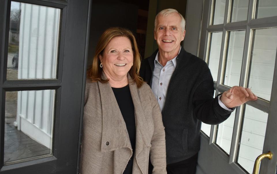 Lynn and Jack Tickle, owners of the Aviary Restaurant, plan to open an event venue and pub next door at the Swansea property in February.