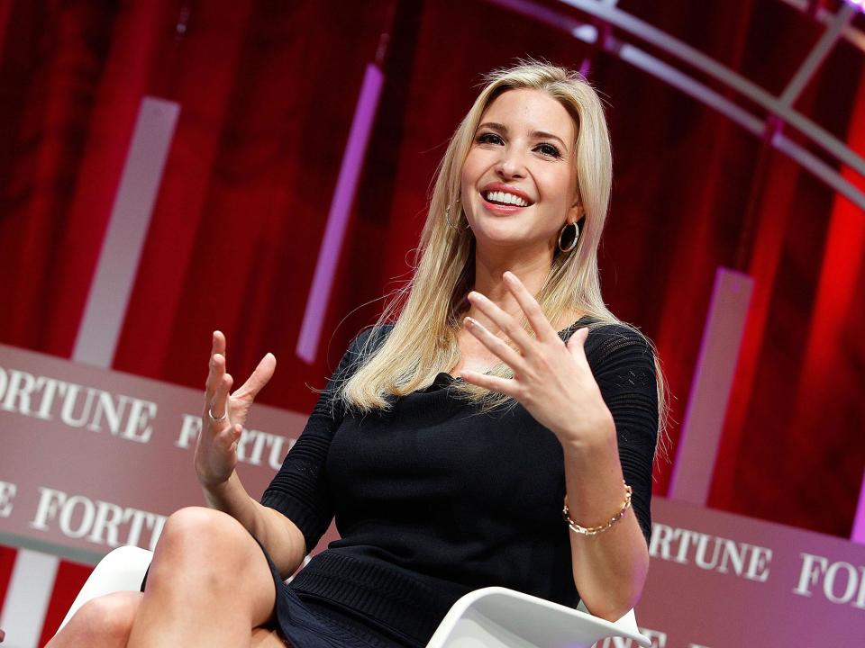 According to the South China Morning Post, at least 65 companies, ranging from alcohol retailers to wallpaper companies, have applied to use the name ‘Ivanka’ as their trademark: Paul Morigi/Getty Images for Fortune/Time Inc